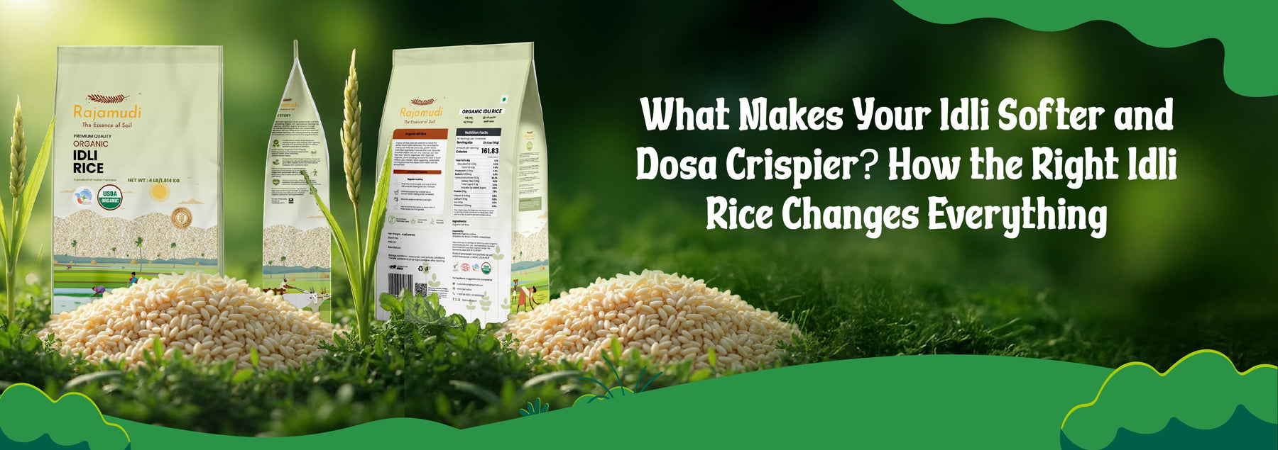 What Makes Your Idli Softer and Dosa Crispier? How the Right Idli Rice Changes Everything