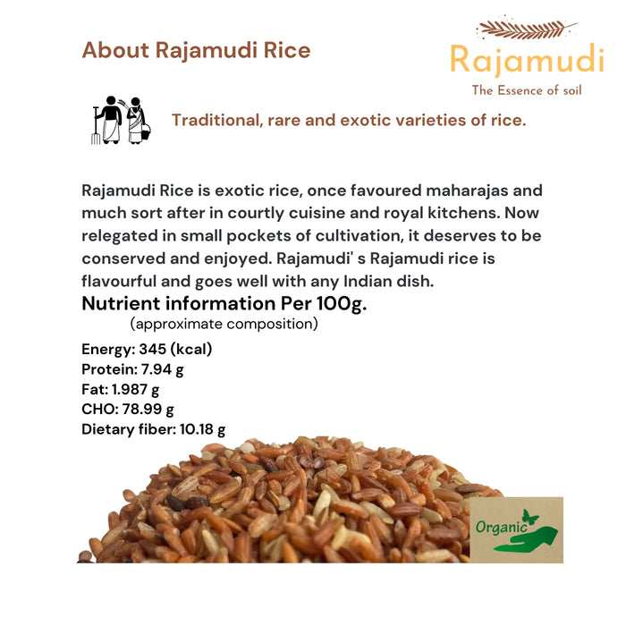 about Rajamudi Rice