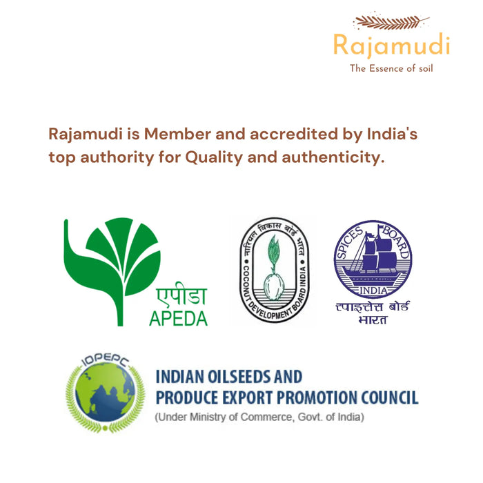 Rajamudi brand accreditation