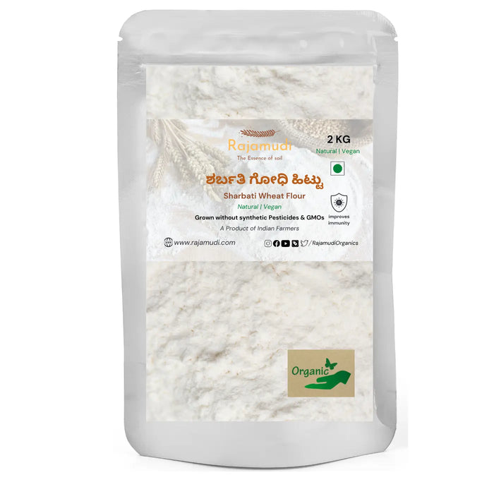 Sharbati wheat flour 2 KG