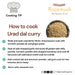 how to cook urad dal