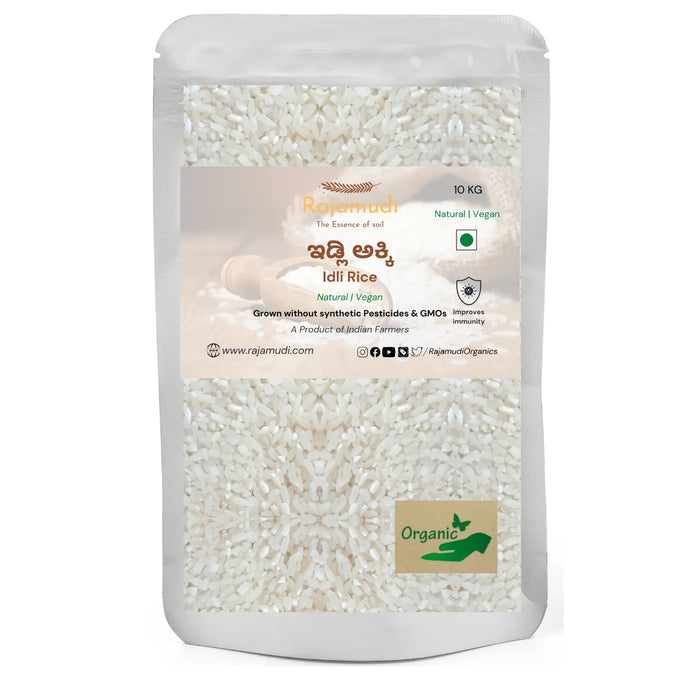 ORGANIC Idli Rice by Rajamudi Organics - Rajamudi Organics