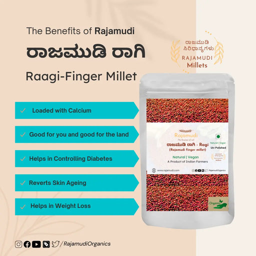 benefits of Rajamudi raagi Unpolished